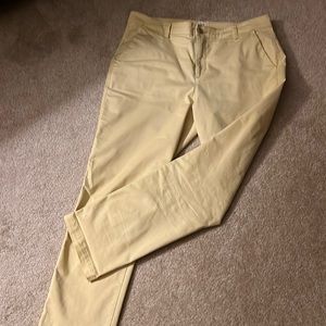 GAP girlfriend khakis size 10
